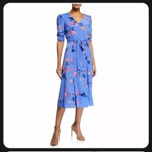 Eliza J Floral Midi Dress